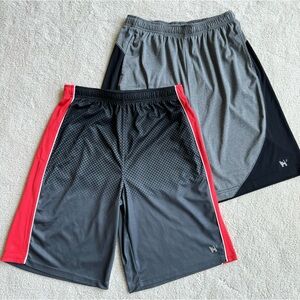 Mambo Australia Youth Boys XL 18/20 Shorts Elastic Waist Drawstring Athletic x2